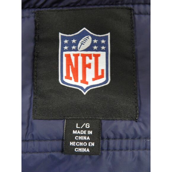 New England Patriots Jacket  Large Full Zip NFL Football G-III apparel - Picture 5 of 6